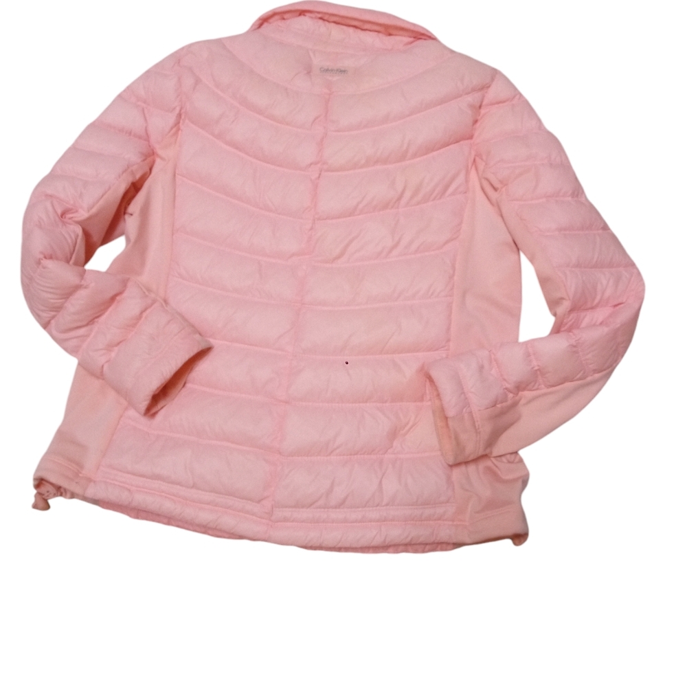 Calvin Klein Performance Packable Down 1/4 Zip Pullover Women's Size Medium - Picture 2 of 6
